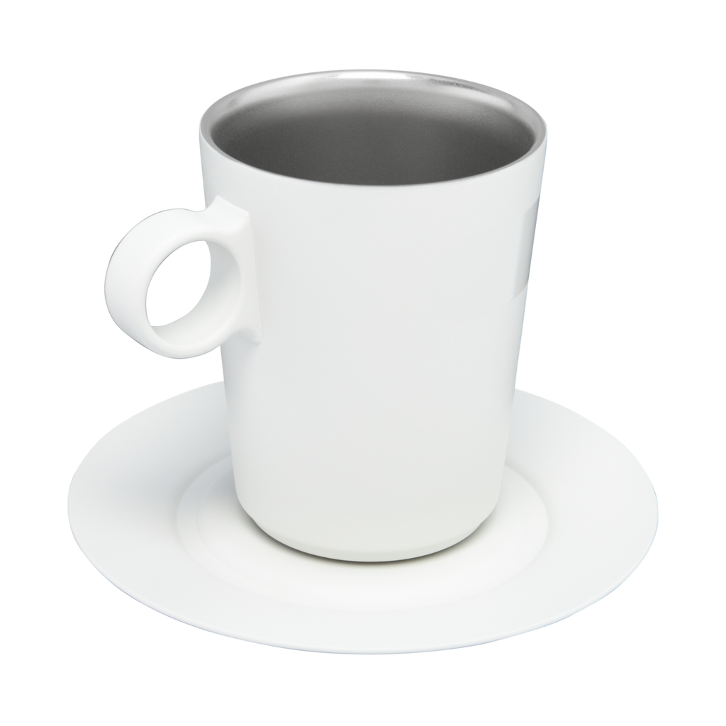 The DayBreak Café Latte Cup & Stillness Saucer | 10.6 OZ - Made to Move