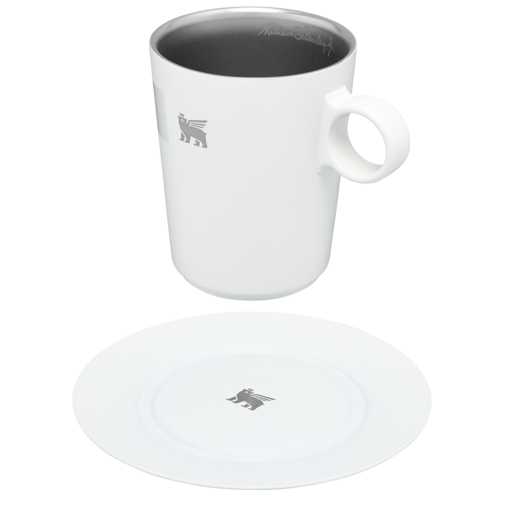 The DayBreak Café Latte Cup & Stillness Saucer | 10.6 OZ - Made to Move