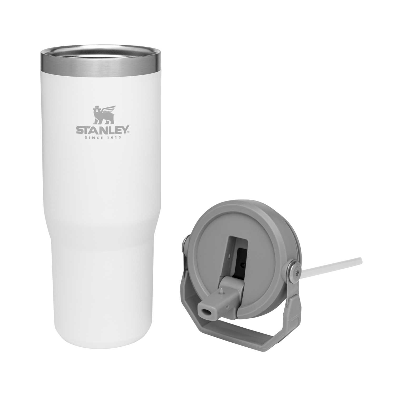 The IceFlow™ Flip Straw Tumbler | 30 OZ - Stanley Create - Car Cup Ready
