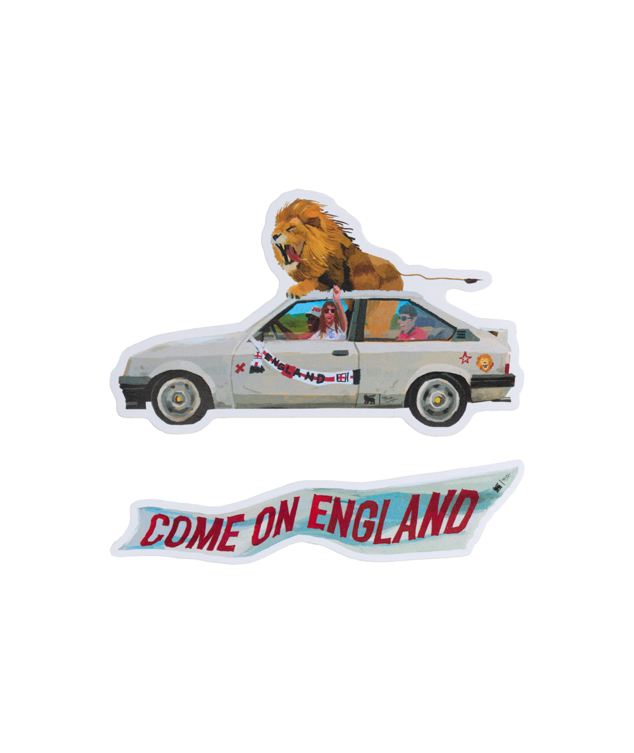 Stanley 1913 x England Fútbol Artist Sticker Pack - Water On the Go