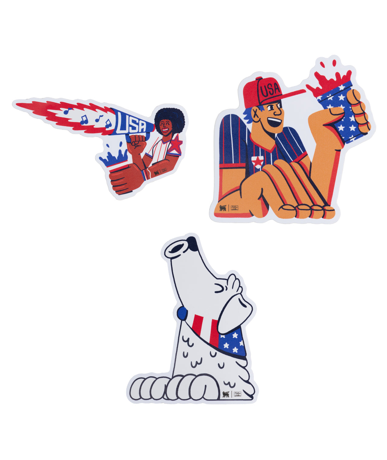 Stanley 1913 x USA Fútbol Artist Sticker Pack - Cup Ready Daily