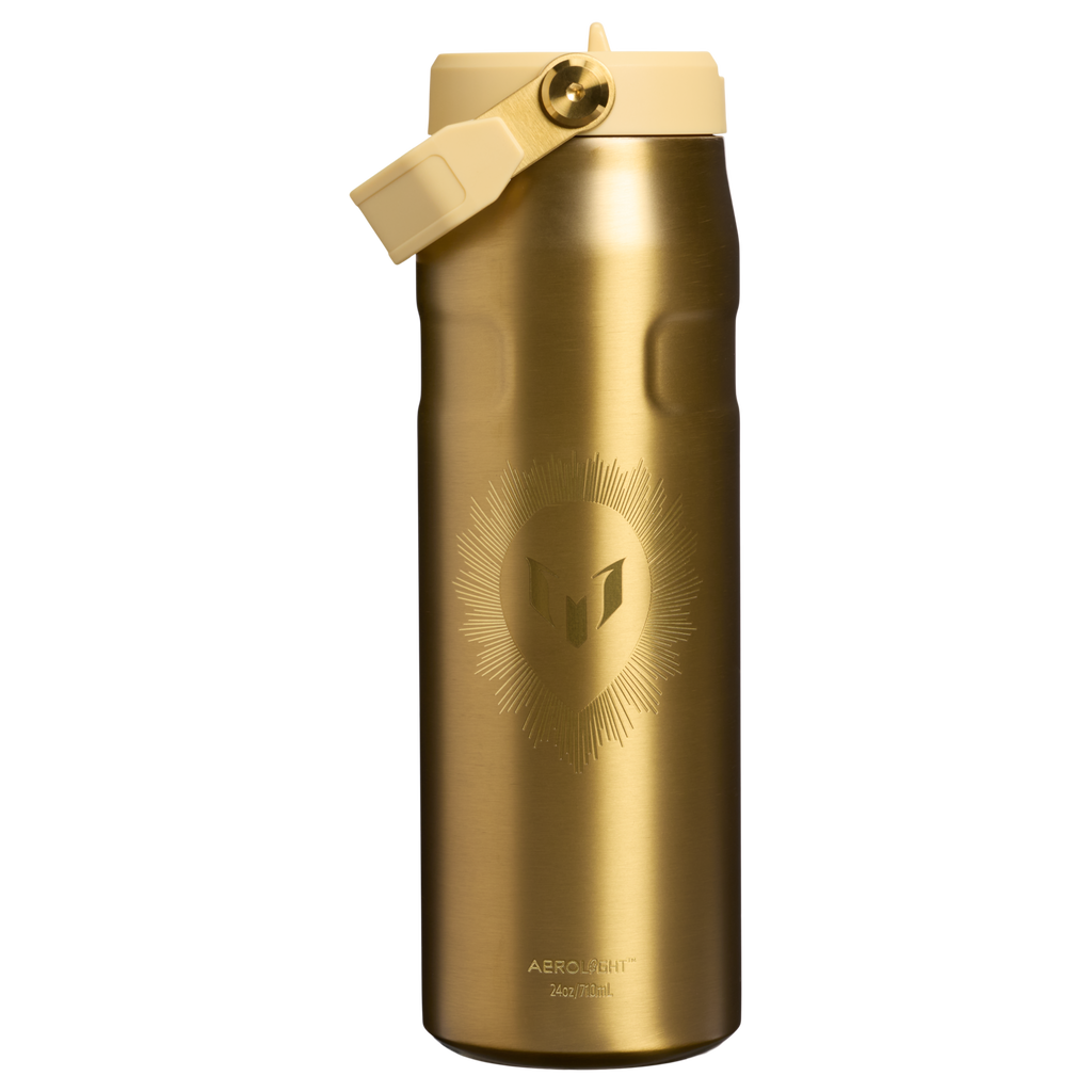 The Messi x Stanley IceFlow™ Flip Straw 2.0 Bottle | 24 OZ - Refill and Repeat