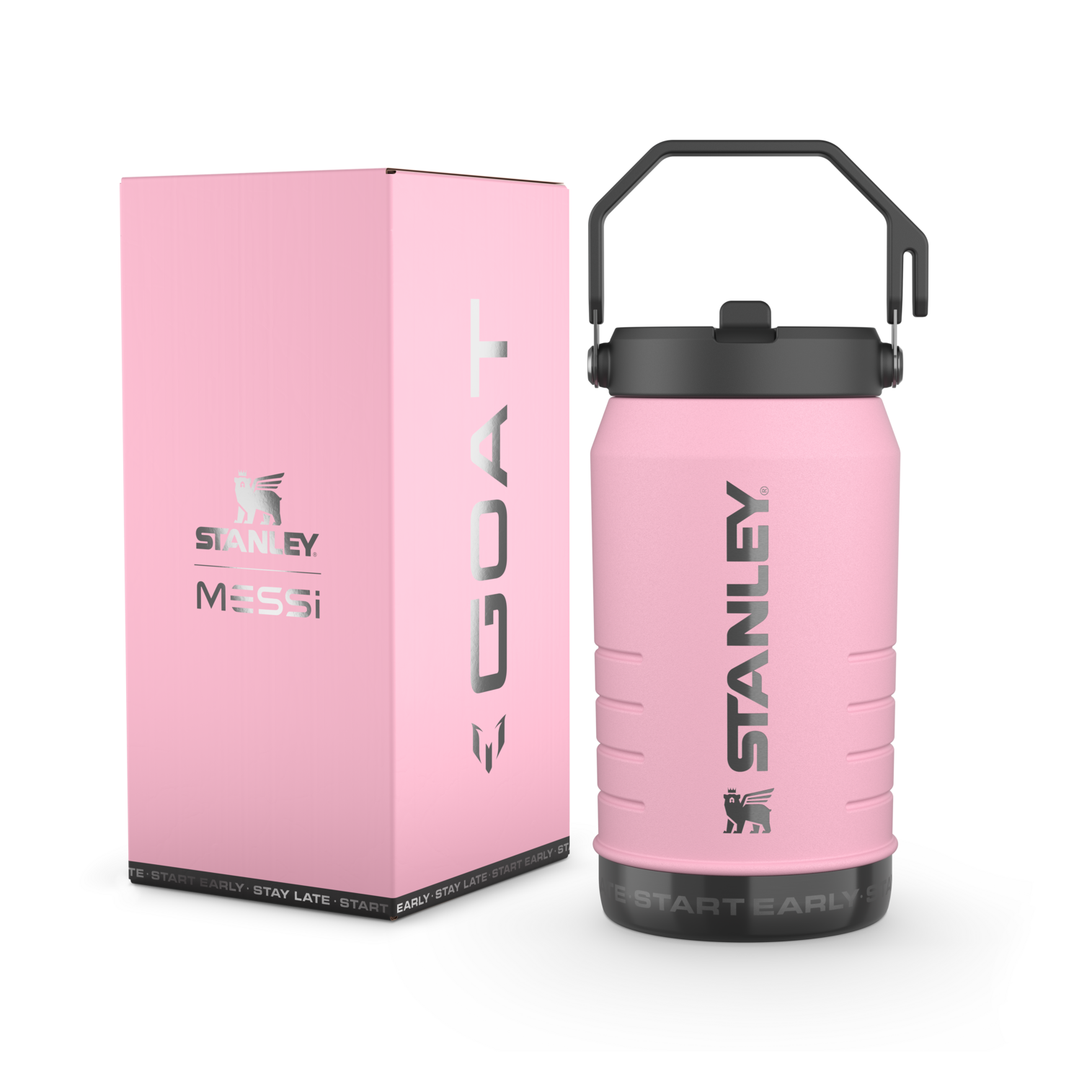 The Messi x Stanley IceFlow™ Flip Straw Jug | 64 OZ - Daily Hydration Gear