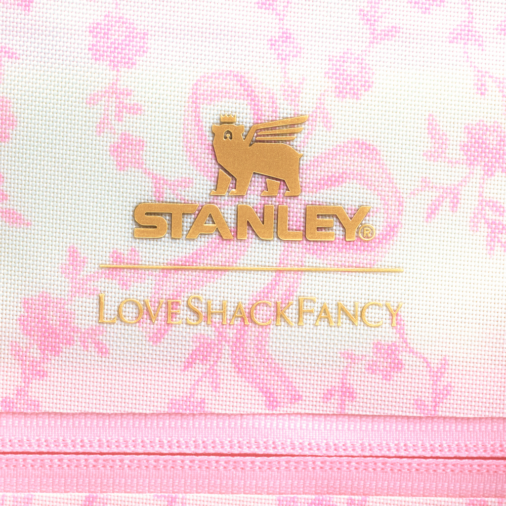 Stanley 1913 x LoveShackFancy Holiday All Day Madeleine Mini Cooler Backpack | 20 Can | 14 QT | 13.2 L - Hydration for Real Life