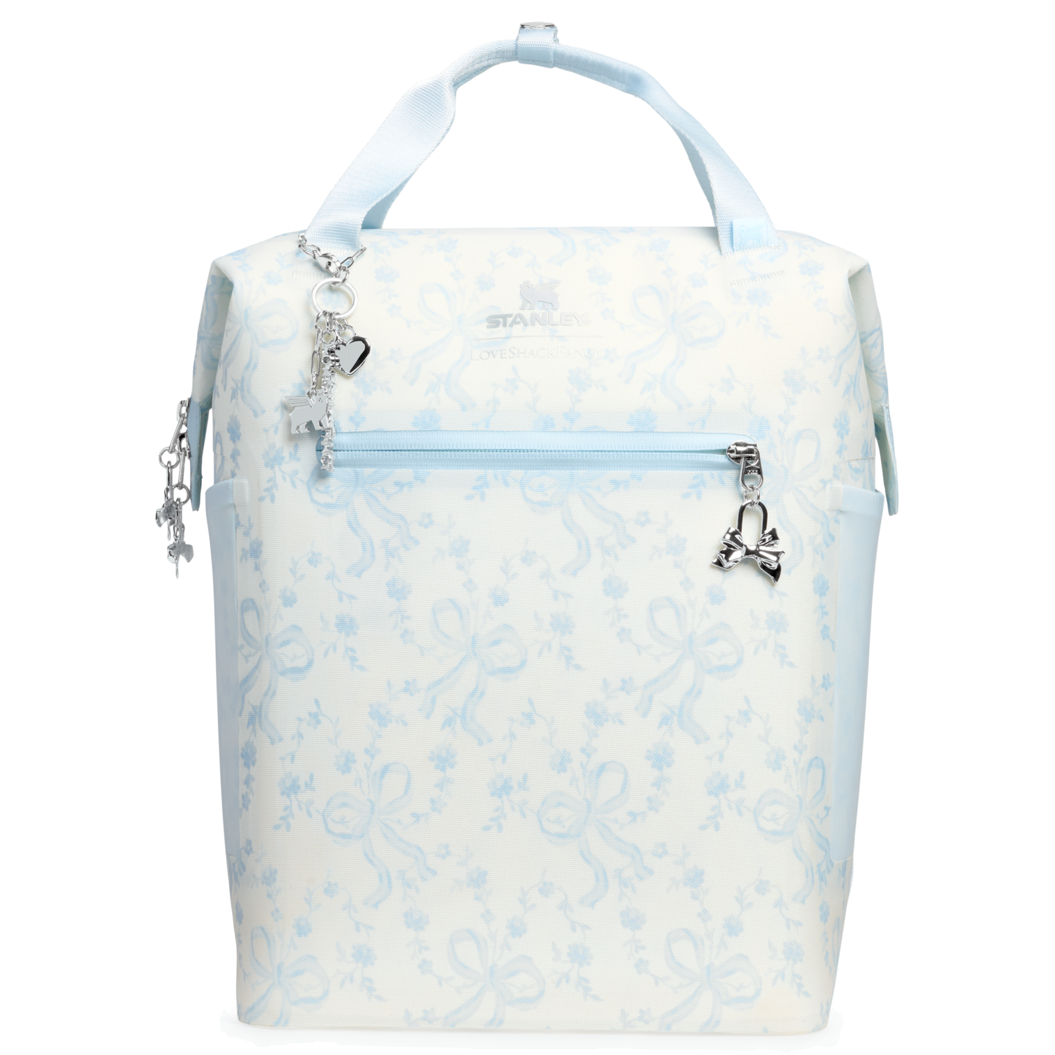 Stanley 1913 x LoveShackFancy Holiday All Day Madeleine Mini Cooler Backpack | 20 Can | 14 QT | 13.2 L - Hydration for Real Life