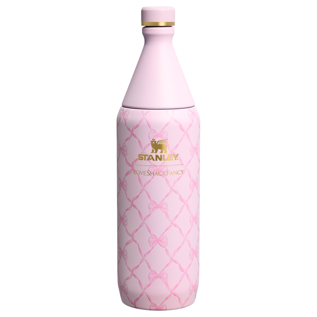 Stanley 1913 x LoveShackFancy Holiday All Day Slim Bottle | 34 OZ - Drink Anywhere