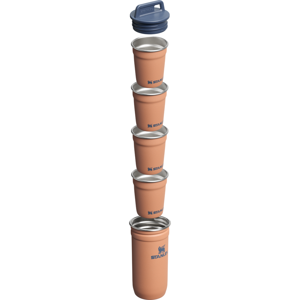 Adventure Nesting Shot Glass Set - Workday Ready