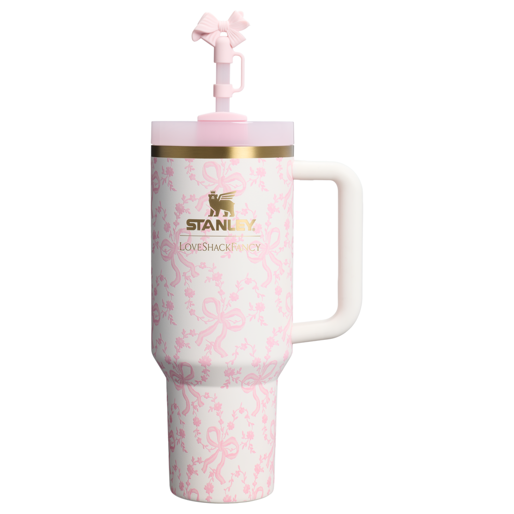 Stanley 1913 x LoveShackFancy Holiday Quencher® H2.0  FlowState™ Tumbler | 40 OZ - Your Daily Cup
