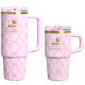 Stanley 1913 x LoveShackFancy Holiday The Quencher® Details ProTour Tumbler Set | 2-pack - Refill the Day
