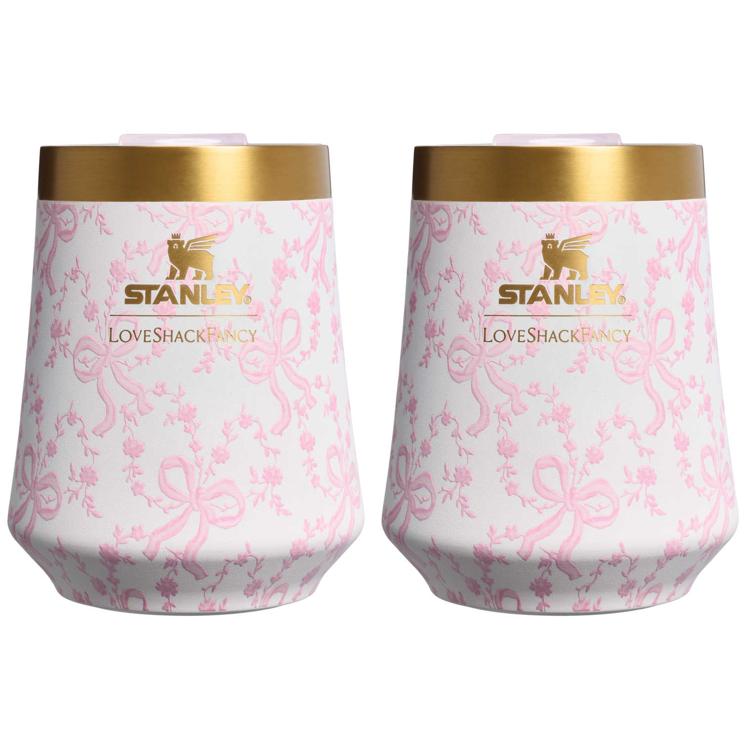 Stanley 1913 x LoveShackFancy Holiday The Reserve Wine Tumbler Set | 11 OZ (2-pack) - Refill Your Way