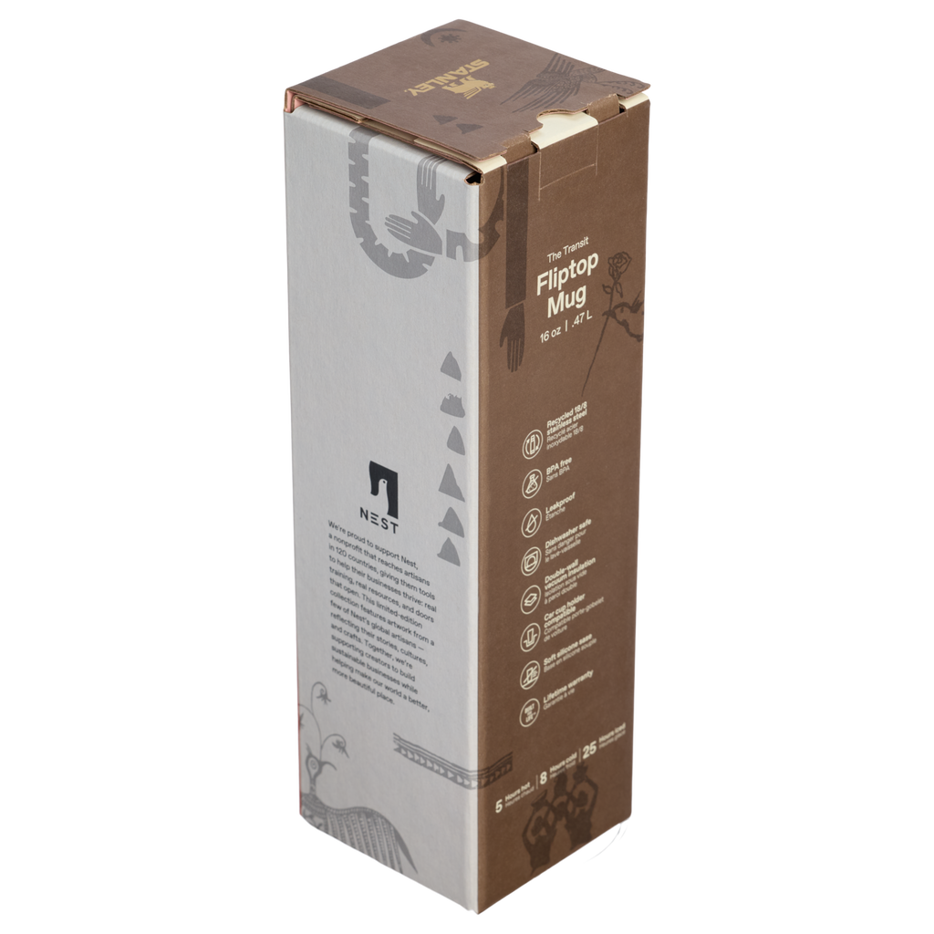 The Stanley 1913 x Nest AeroLight™ Transit Transit Flip Top Mug | 16 OZ - Hydration for Real Life