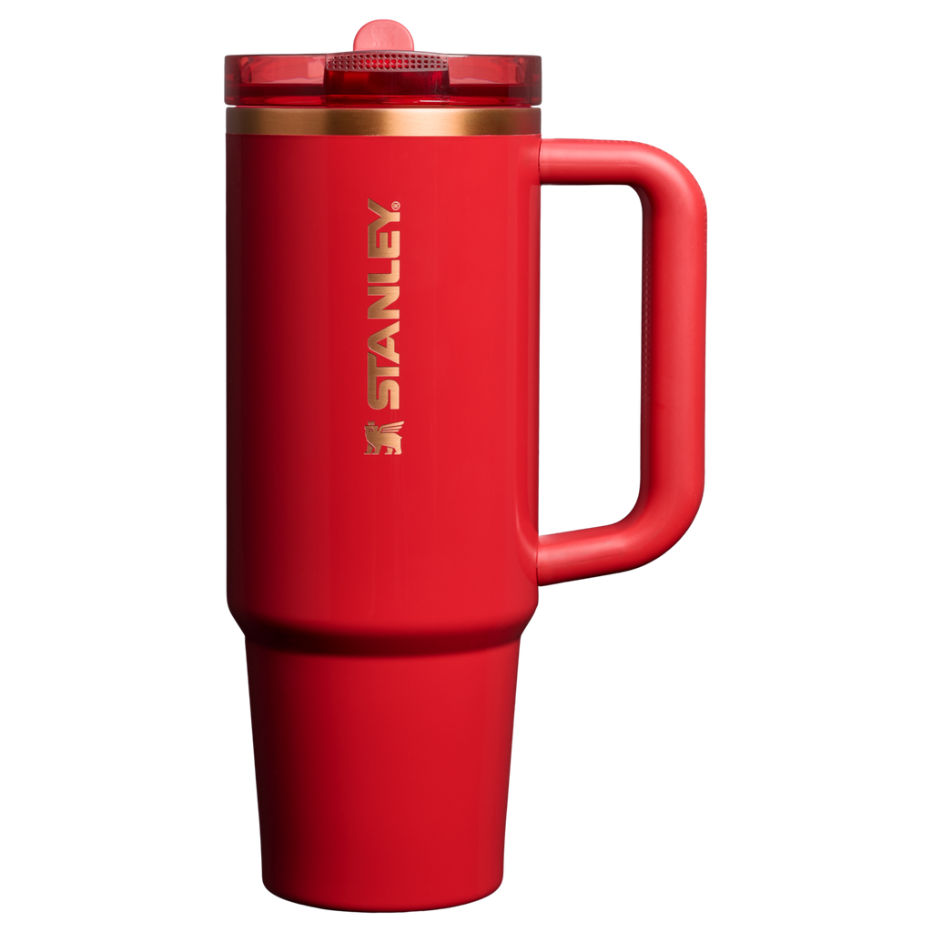The Cheers & Cheer Quencher ProTour Flip Straw Tumbler | 30 OZ - Stanley for Road Trips